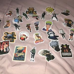 10pc Naruto/Boruto Stickers